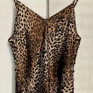 Leopard Print Sexy Nighty Lingerie